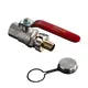 OVENTROP-Kugelhahn-mit-Innengewinde-PN-16-und-Schlauchverschraubung-DN-20-Rp-3-4-Temperaturen-von-20-C-bis-120-C-Messing-vernickelt-1036156 gallery number 1